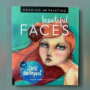 Beautiful Faces Art Book by Jane Davenport